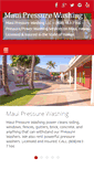 Mobile Screenshot of mauipressurewashing.com